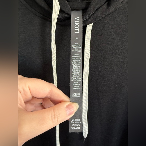 Vuori Halo Oversized Hoodie Size Medium - Picture 3 of 7